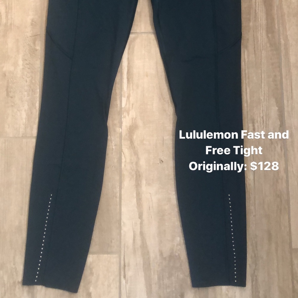 Lululemon Fast and Free 7/8 Tight II